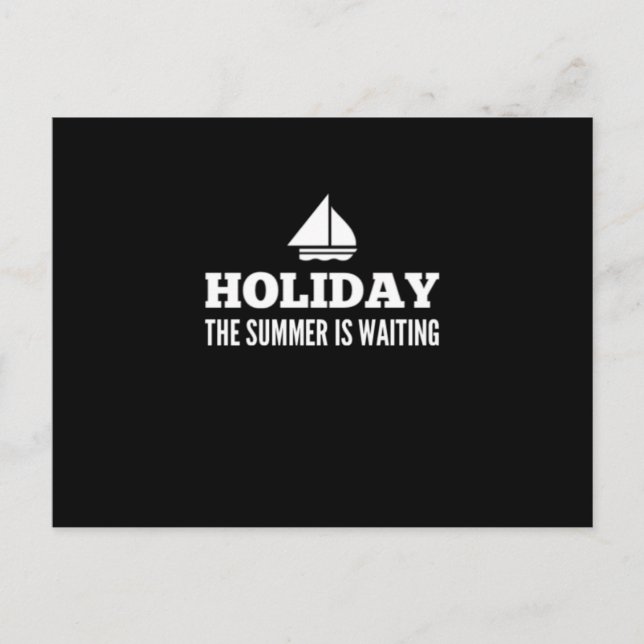 Sea Beach Summer Sun Surf Nature Vacation Postcard (Front)