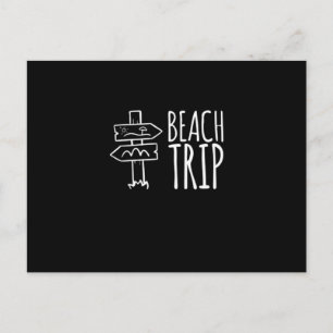 Sea Beach Summer Sun Surf Nature Vacation Postcard