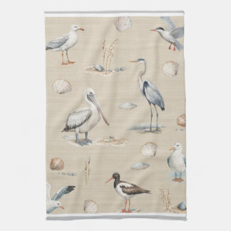 Sea Birds Tea Towel