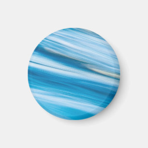 Sea Blue Abstract Magnet