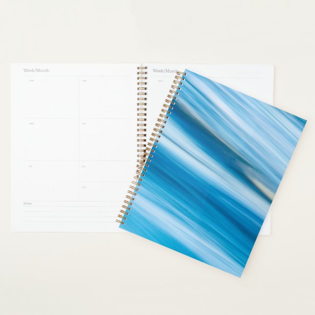 Sea Blue Abstract               Planner (Display)