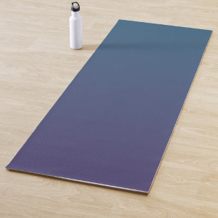 Sea blue gradient Colour  Yoga Mat