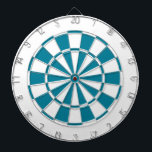 sea blue green and white dartboard<br><div class="desc">by asyrum</div>