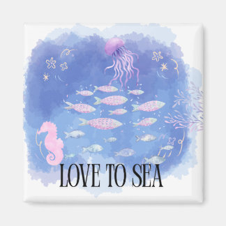 SEA Blue Magnet