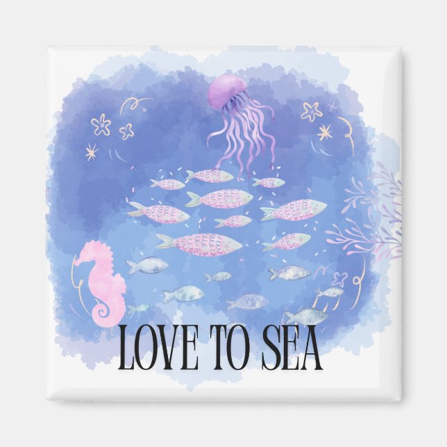 SEA Blue Magnet (Front)