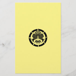 Sea bream B-Bensen Against Bamboo Shoots in Eight Stationery