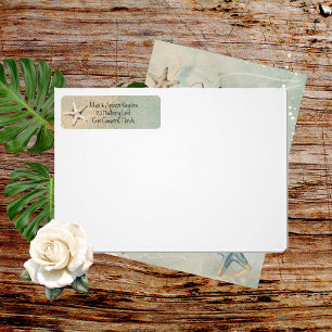 Sea Breeze Return Address Label