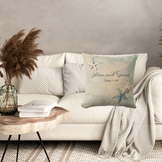 Sea Breeze Throw Pillow (Creator Uploaded)