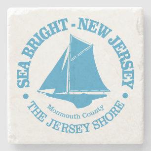 Sea Bright (sloop) Stone Coaster