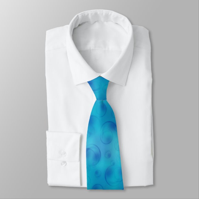 Sea Bubble Tie (Tied)