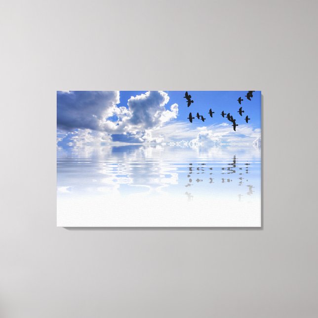 Sea Canvas Print (Front)