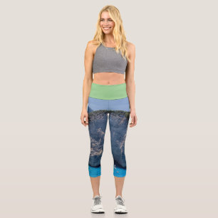 Sea  capri leggings