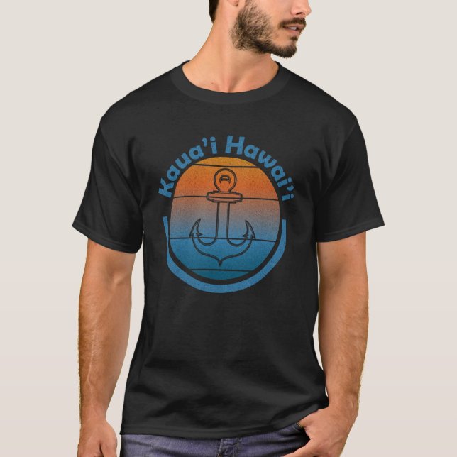 Sea Captain Sailing Gear  Hawaiian Sailor  Sailing T-Shirt (Front)
