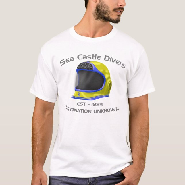 Sea Castle Divers T-Shirt (Front)