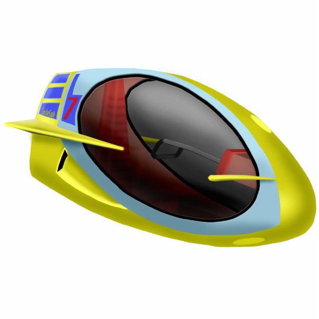 Sea Castle Solosub Standing Photo Sculpture (Front)