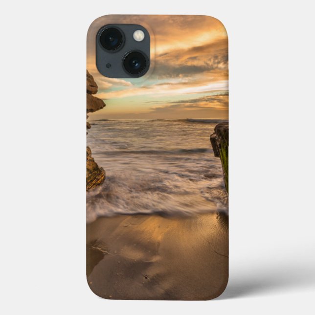 Sea cave at Windansea Beach Case-Mate iPhone Case (Back)