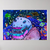 Sea Cave - Blacklight