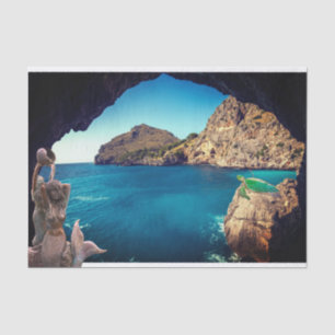 Sea Cave Tissue Paper