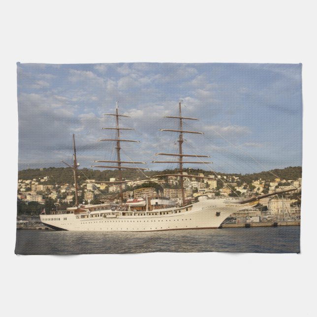 Sea Cloud II Tea Towel (Horizontal)