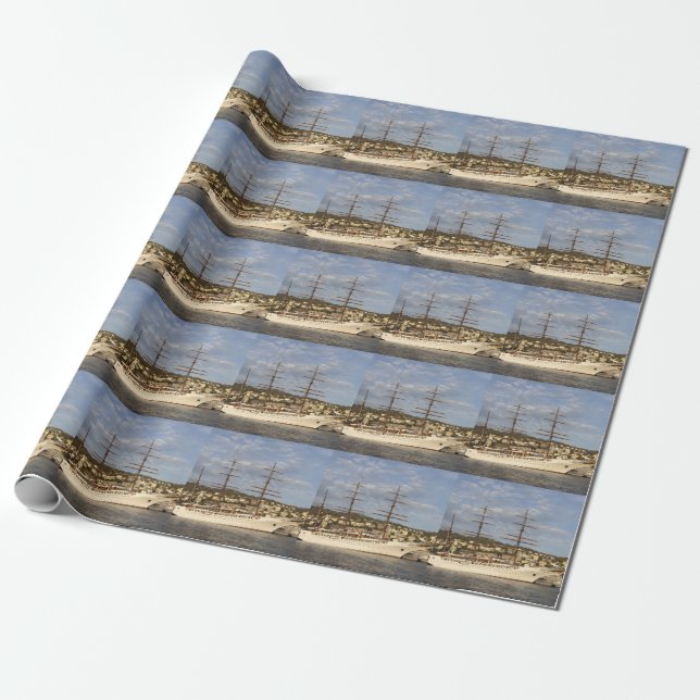 Sea Cloud II Wrapping Paper (Unrolled)