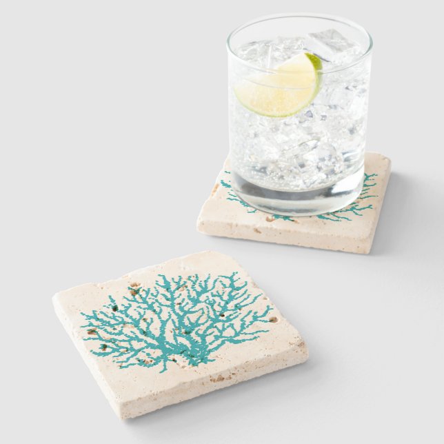 Sea Coral Coaster Gift (Side)