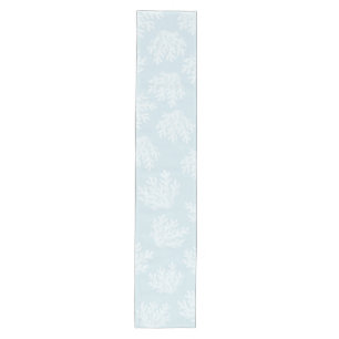 Sea Coral Silhouette Ocean Breeze Medium Table Runner
