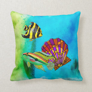 Sea Creations Mixed Media Cushion