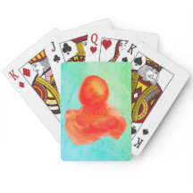 Sea Creature Artistic Orange Watercolor Jellyfish