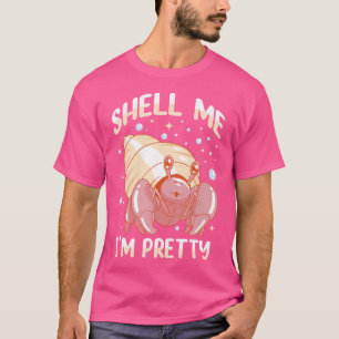 Sea Creature Seafood Shells Hermit Crab Lover T-Shirt