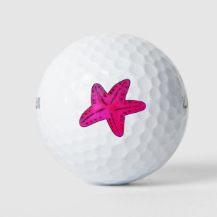 Sea Creature Starfish Golf Balls