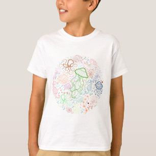 sea creatures art design T-Shirt