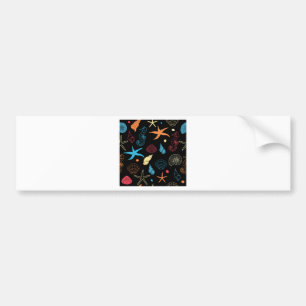 sea Creatures Bumper Sticker