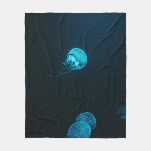 Sea Creatures Fleece Blanket