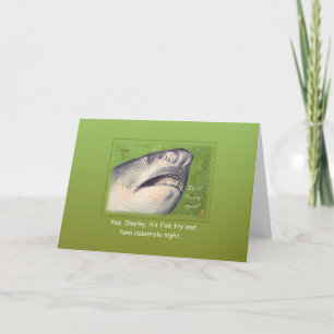 Sea Creatures "Is it Friday again?" Lent Card