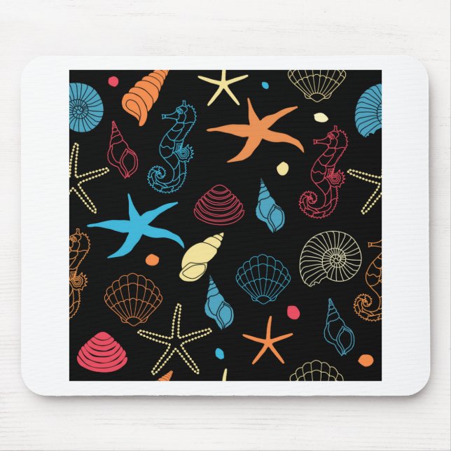 sea Creatures Mouse Mat (Front)