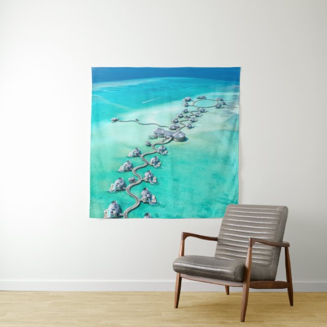 Sea Creatures Tapestry (In Situ)