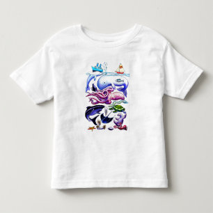 Sea Creatures Toddler T-Shirt