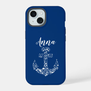 Sea Critters Anchor Nautical / Coastal iPhone 15 Case
