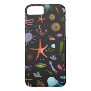 Sea Critters Pattern iPhone 8/7 Case