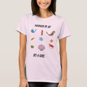 Sea Critters Welcoming Our Baby Girl T-Shirt