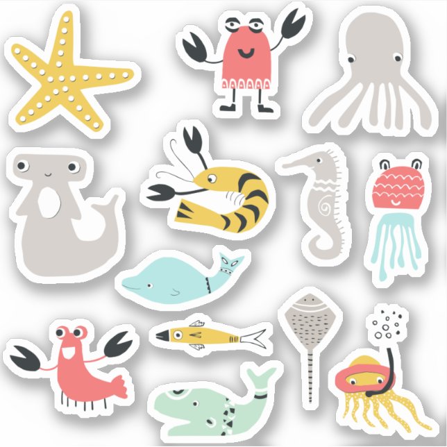 Sea Critters x13 (Front)