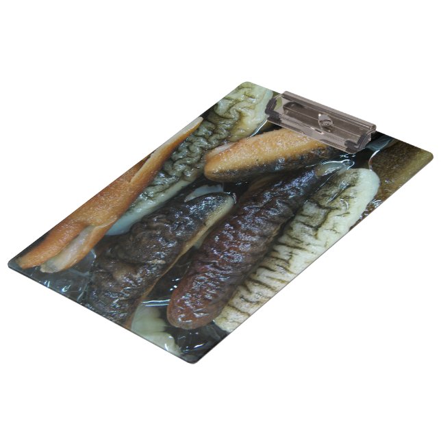 Sea Cucumber ... Yaowarat Market Food Clipboard (Angled)