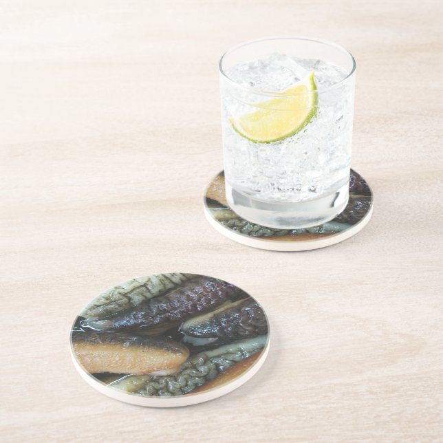 Sea Cucumber ... Yaowarat Market Food Coaster (Side)