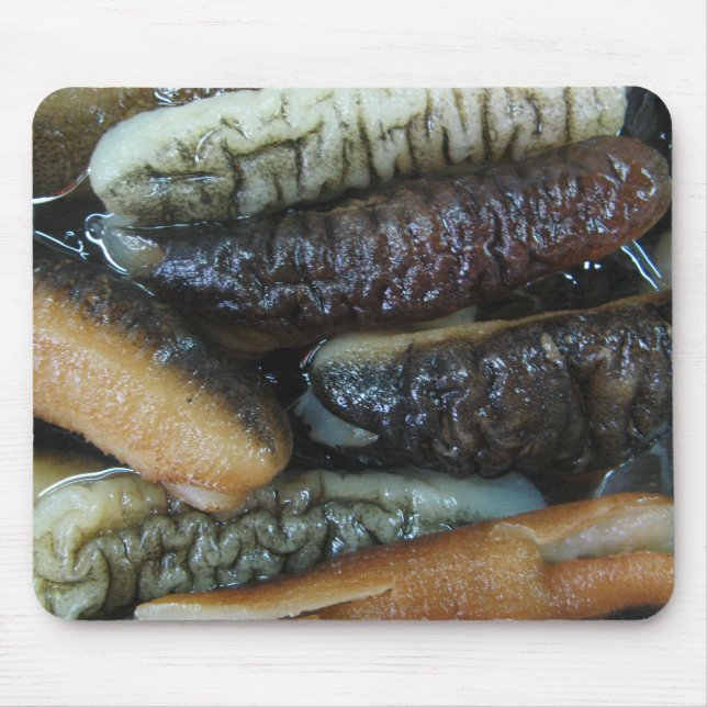 Sea Cucumber ... Yaowarat Market Food Mouse Mat (Front)