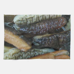Sea Cucumber ... Yaowarat Market Food Tea Towel