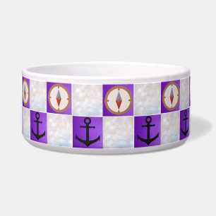 Sea Dog Ceramic Pet Bowl