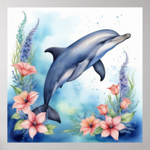 Sea Dolphin Poster