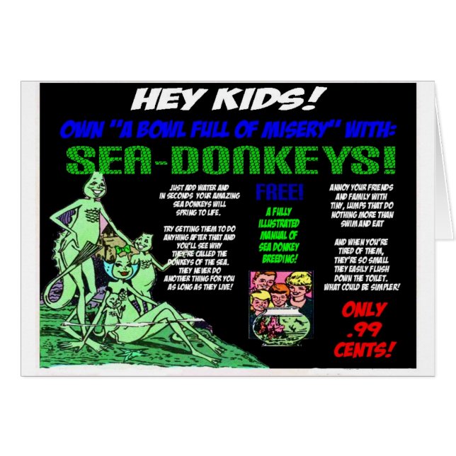 Sea Donkeys (Front Horizontal)