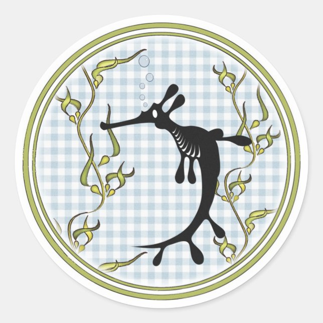 Sea Dragon 3" Stickers (Front)