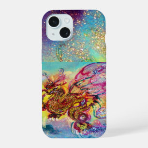 SEA DRAGON Aqua Blue Fantasy iPhone 15 Case